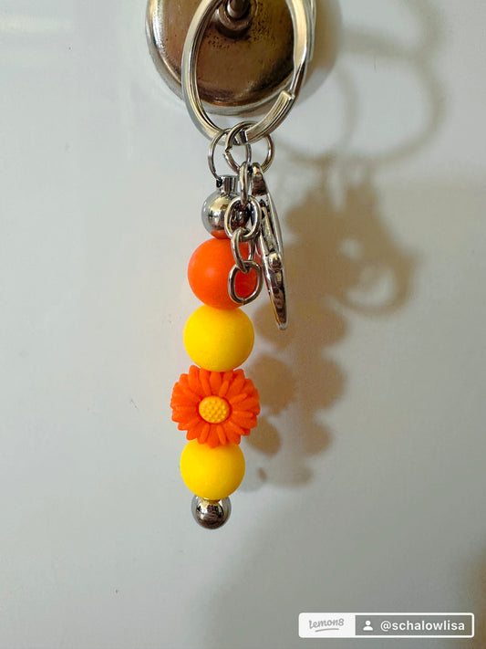 Beaded keychains
