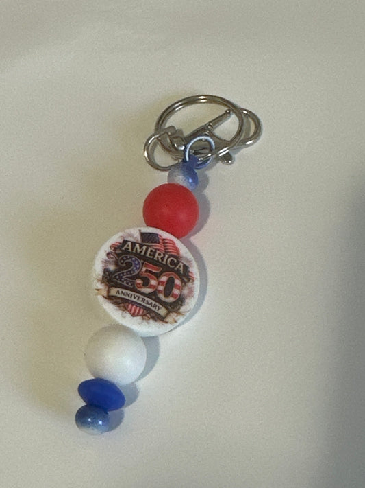 Beaded keychains