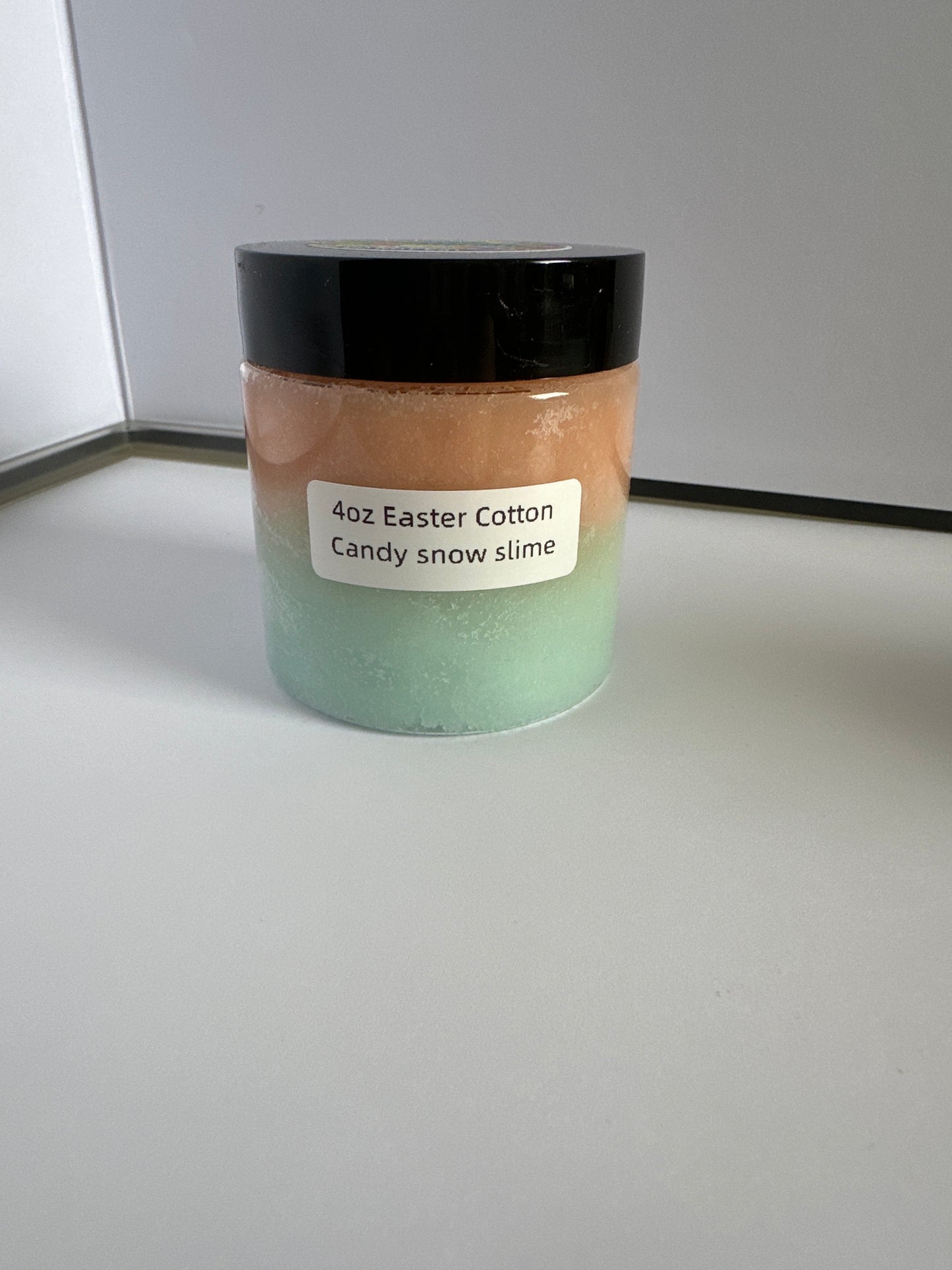 4oz clay/snow slime