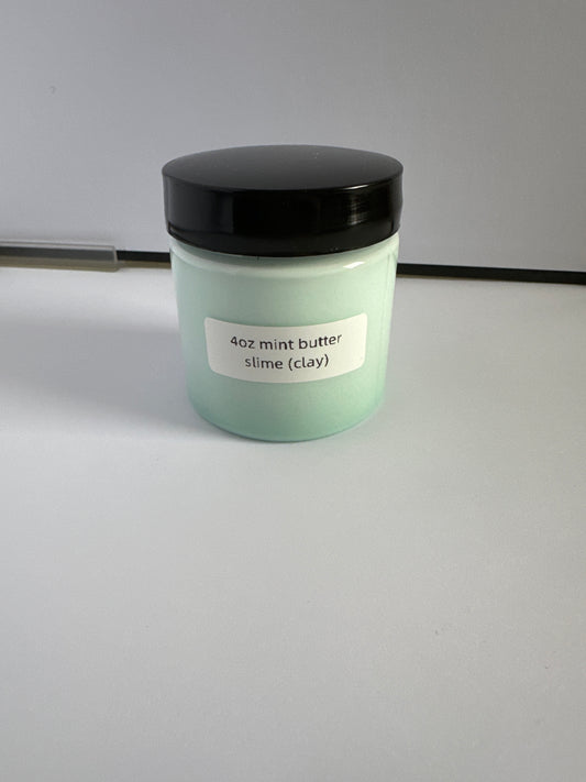 4oz clay/snow slime