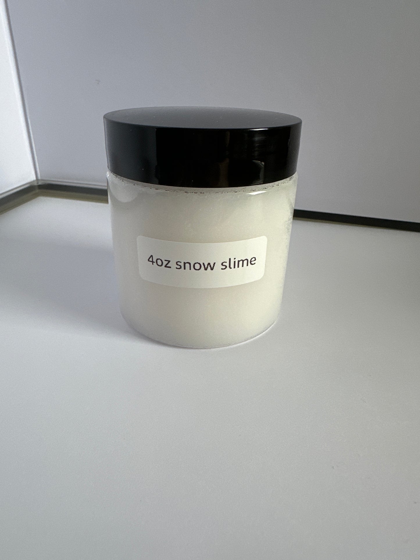4oz clay/snow slime