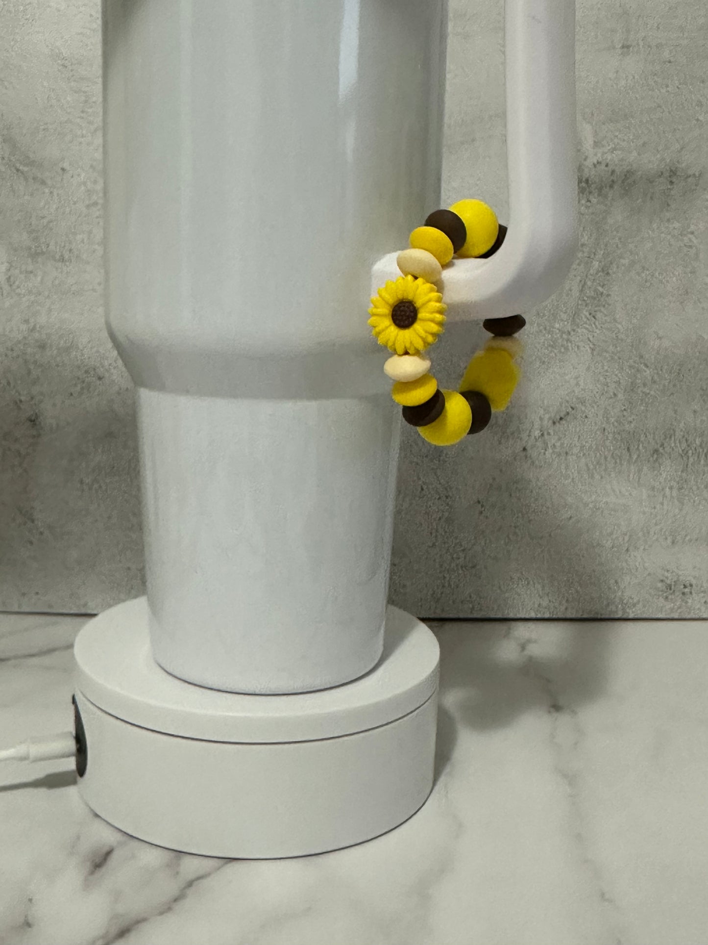 Beaded handle charms