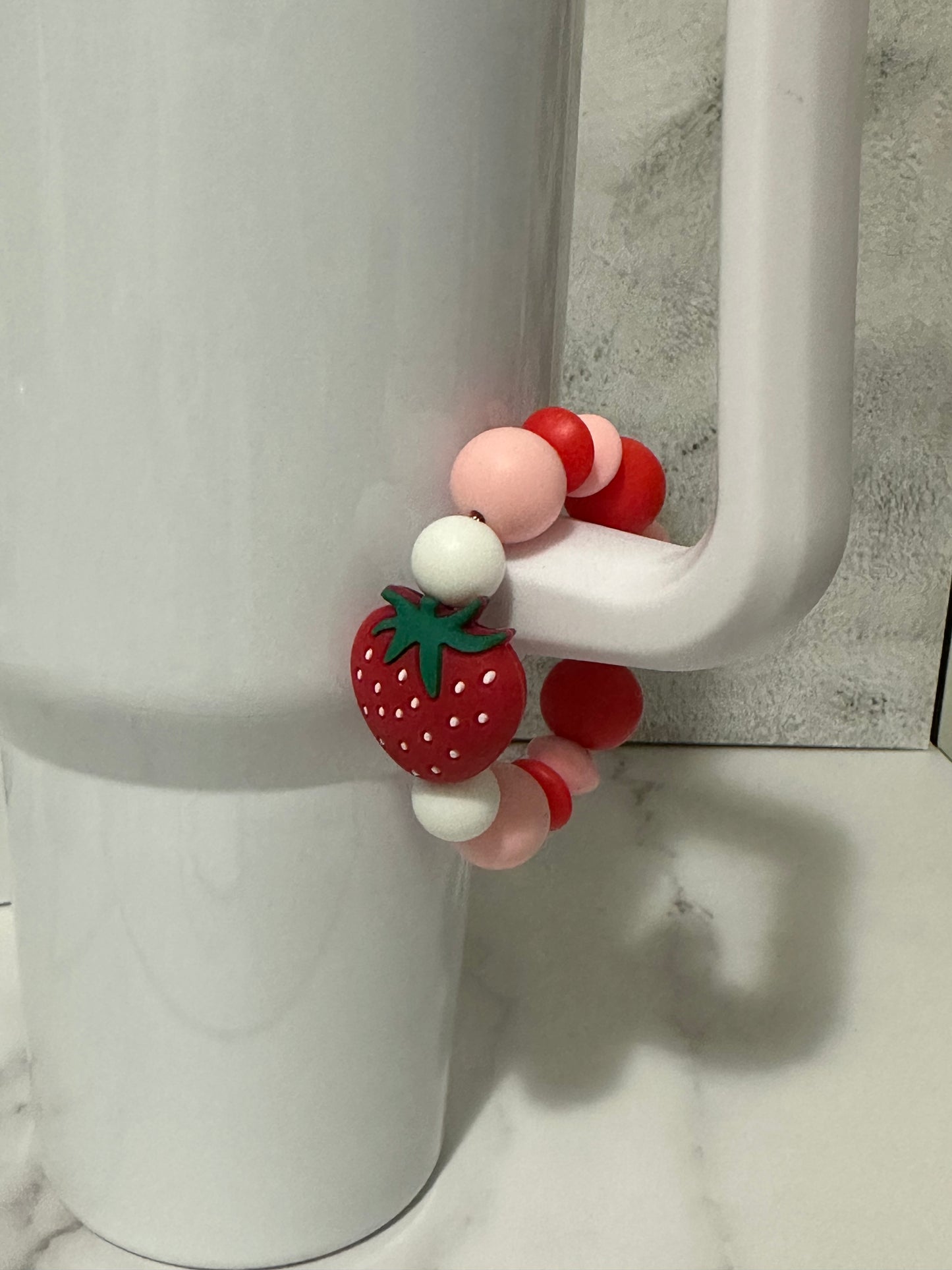 Beaded handle charms