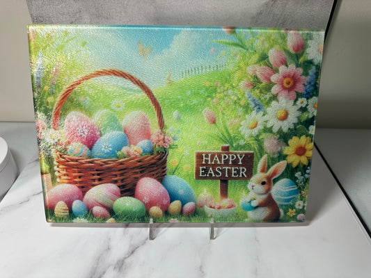 Sublimated glass cutting boards