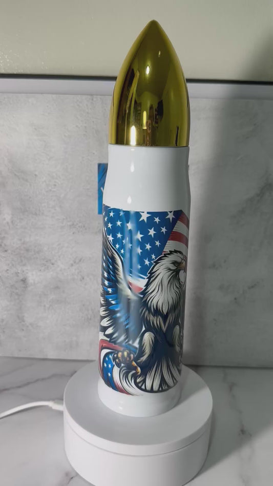 17oz bullet thermos tumbler